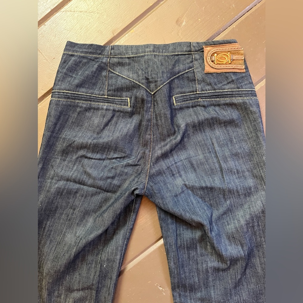 Vintage BEBE Low Rise Denim Jeans - Picture 9 of 10